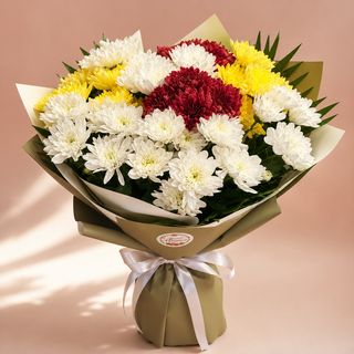 Buchet 9 Crizanteme Mix