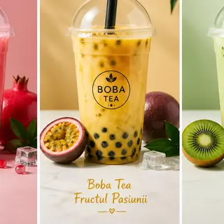 Bubble tea fructul pasiunii