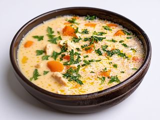 Ciorba de pui a la grec