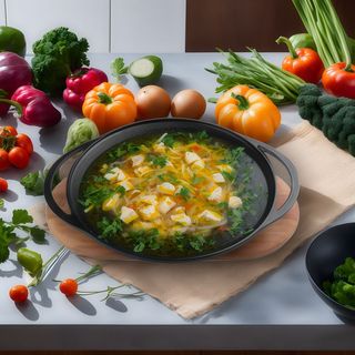 Oala cu Supă de pui livrata rapid 6-8 portii