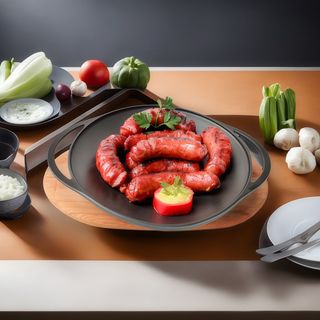 Cârnați de porc semiafumați - 4 portii