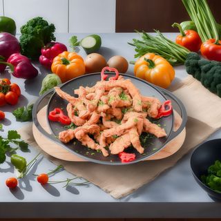 Gujoane de porc cu usturoi - 4 portii