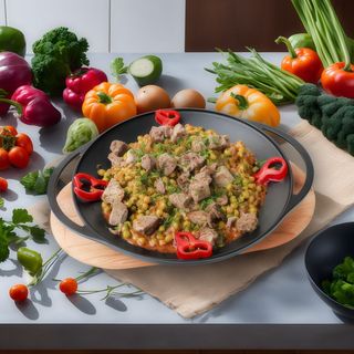 Mâncare de mazăre cu vită - 4 portii