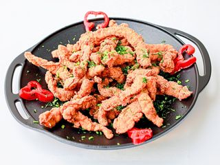 Gujoane de porc cu usturoi - 2 portii