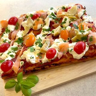 Pizza Salmone