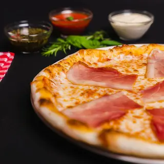 Pizza Gorgonzola e Prosciutto Crudo