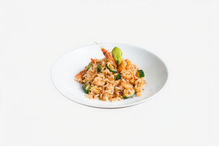 Risotto cu hribi și creveţi