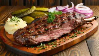 Ceafă de porc la grătar