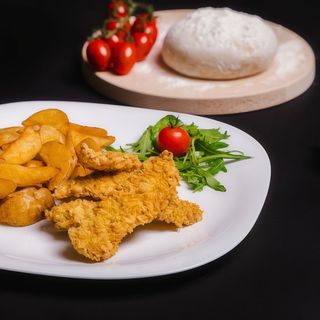 Crispy cu cartofi prăjiți