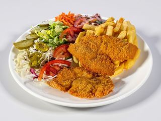 Snitel vegetal farfurie (produs de post)