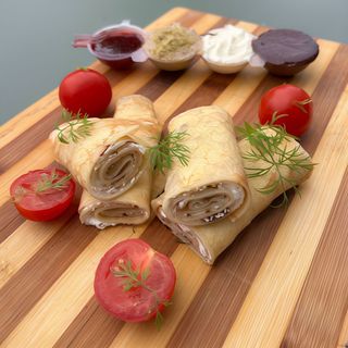 Clatita cu branza si rosii cherry