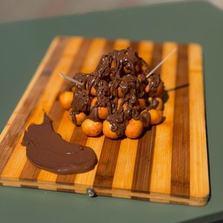 Mini gogosi cu Nutella