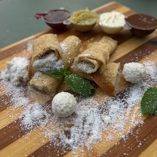 Clatita cu ciocolata alba si cocos