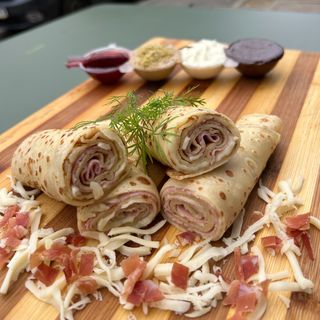 Clatita cu sunca si cascaval