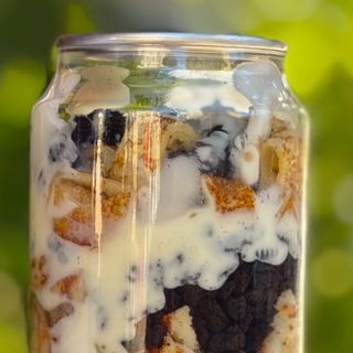 DOZA - clatite cu ciocolata alba si OREO