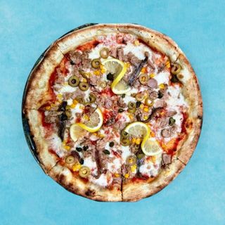 Pizza Tonno e anșoa Ø32cm