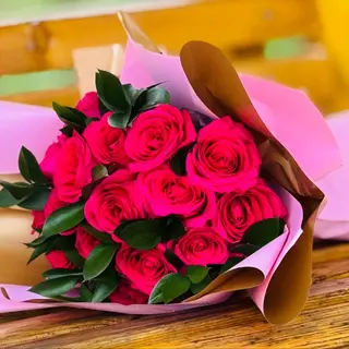 Buchet cu trandafiri Pink Harmony