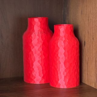 Set de 2 vaze Aria roșu