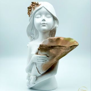 Vaza decorativa hand made Flower Girl