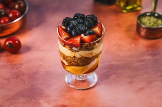 Granola & Greek Yogurt and Forest Fruit