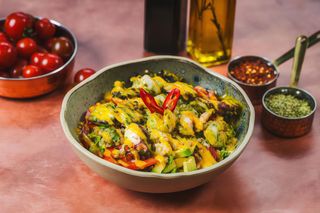 Grilled Shrimps & Octopus Salad