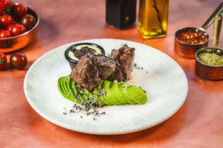 Beef Tenderloin with Truffled Hollandaise Sauce