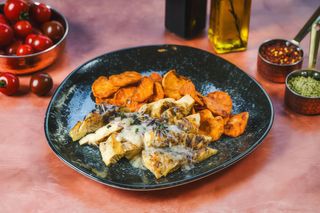 Grilled Chicken with Truffles