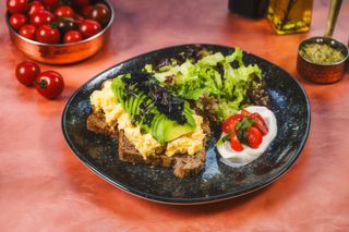 Scrambled Toast & Tobico