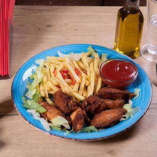 Meniu aripioare de pui condimentate