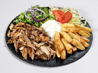 Shaorma farfurie Clasică de pui (600g)
