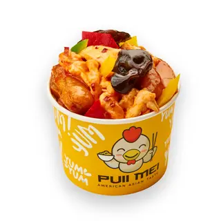 Vinete și Pui cu sos Tailand (dulce-picant) 350gr