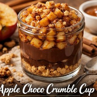 CHOCO APPLE PUDDING