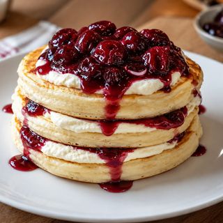 CHERRY BOMB Pancakes