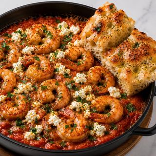 CREVETI SAGANAKI