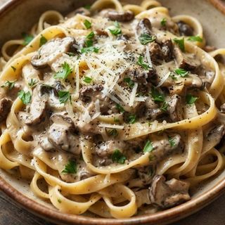FETTUCCINE CON FUNGHI