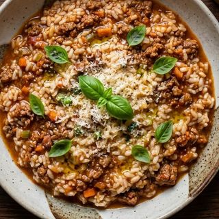 RISOTTO ALLA BOLOGNESE