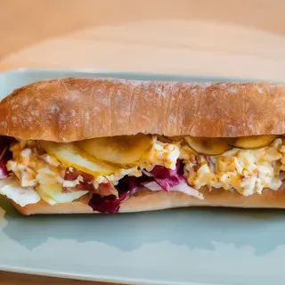 Ciabatta eggs