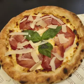 Pizza Bianco speck