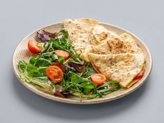 Piadine chicken-asparagus