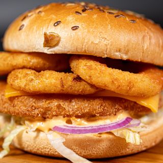 Meniu burger onion chicken