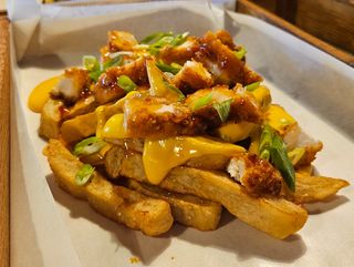 Crispy Chicken Loaded Fries