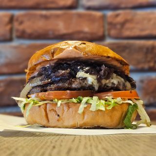 Tasty Blue Burger