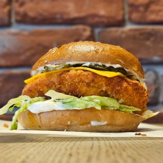 Mini Crispy Chicken Burger