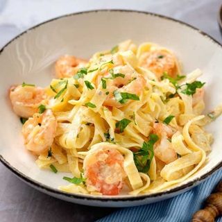 Spaghette cu creveti