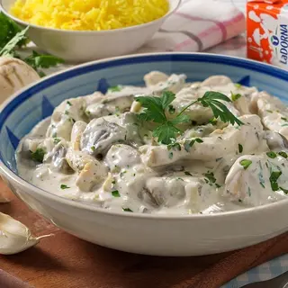 Pui cu ciuperci