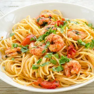 Spaghete Cu Creveti Chimci