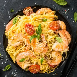Spaghette cu fructe de mare