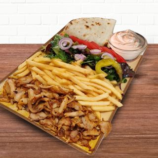 Shaorma la farfurie 350g