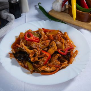 Pui picant (cu legume)