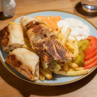 Farfurie arabeasca pui